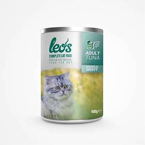 Ton Bal�kl� Par�a Etli Soslu Yeti�kin Kedi Konservesi 24 Adet 400 Gr