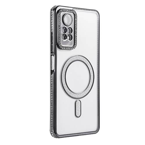 Redmi Note 12 Pro 4G Joke Simli Magneticsafe K�l�f - Siyah