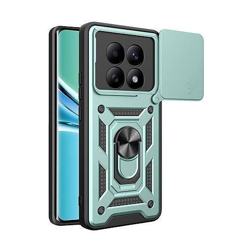 Redmi Note 15 4G Pars Lens Y�z�kl� Silikon - Ye�il
