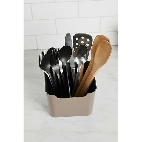 Vizon 2 B�lmeli Tezgah �st� Ka��kl�k & Fonksiyonel Mutfak D�zenleyici Organizer