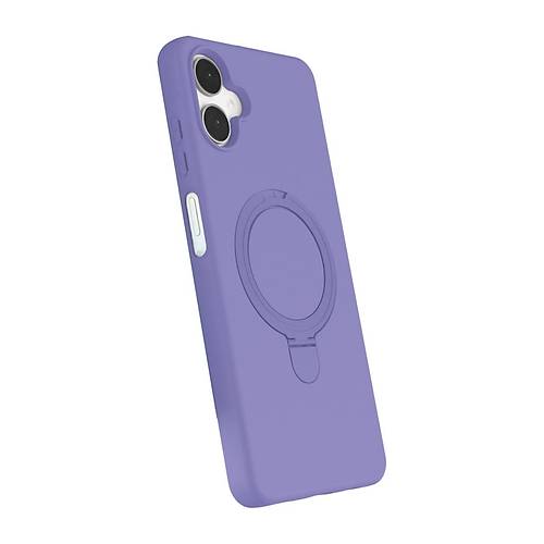 Galaxy A06 Regal Magsafe Standl� Kapak - Lila