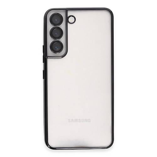 Galaxy S22 K�l�f Razer Lensli Silikon - Siyah