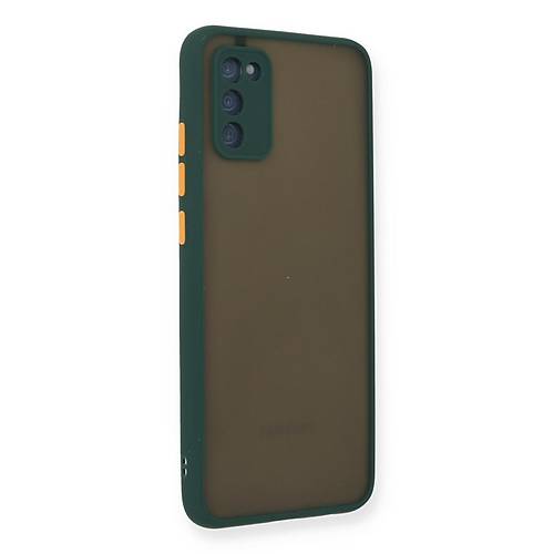 Galaxy A02S K�l�f Montreal Silikon Kapak - Ye�il