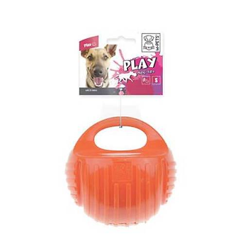 Kau�uk Top K�pek Oyunca�� Turuncu Small 7,7 Cm