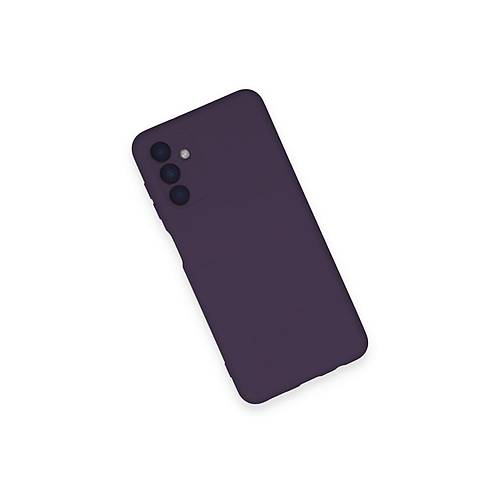 Galaxy A14 4G K�l�f Nano i�i Kadife Silikon - Mor