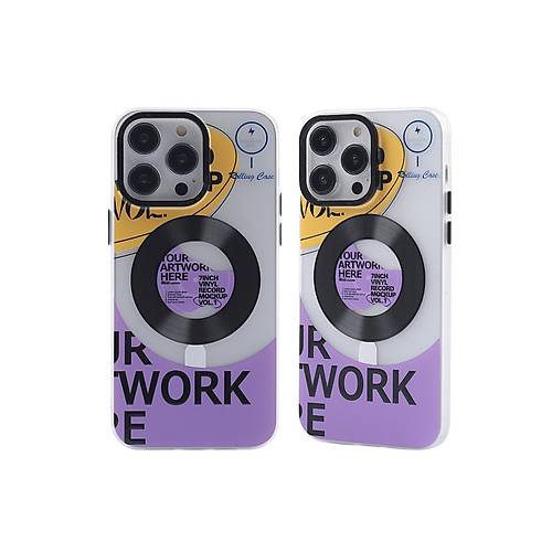 iPhone 12 Pro Max K�l�f Apollo Magneticsafe Desenli Kapak - Apollo �effaf - 6
