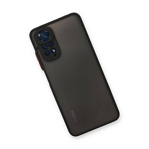 Redmi Note 11 K�l�f Montreal Silikon Kapak - Siyah