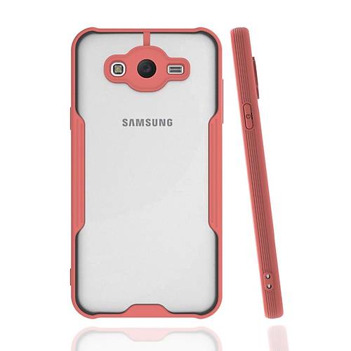 Galaxy J7 K�l�f Platin Silikon - Pembe