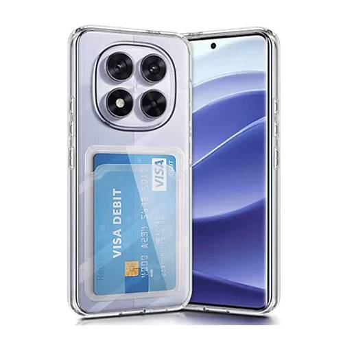 Redmi Note 14 Pro 5G K�l�f Kart �effaf Silikon - �effaf