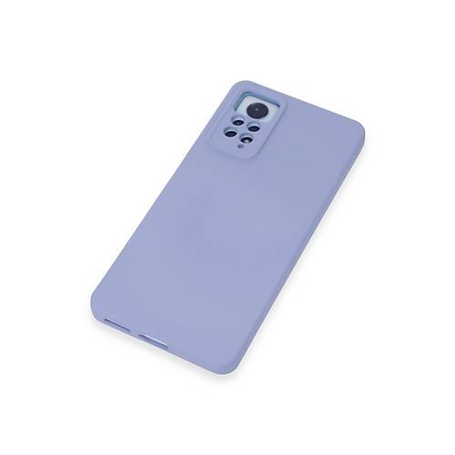 Redmi Note 12 Pro 4G K�l�f Nano i�i Kadife Silikon - Lila
