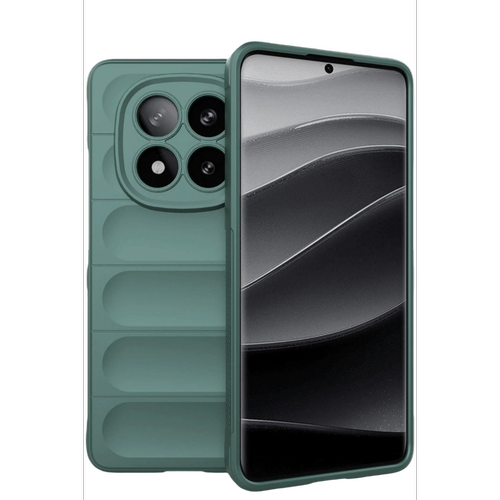Redmi Note 15 4G Optimum Silikon - Koyu Ye�il