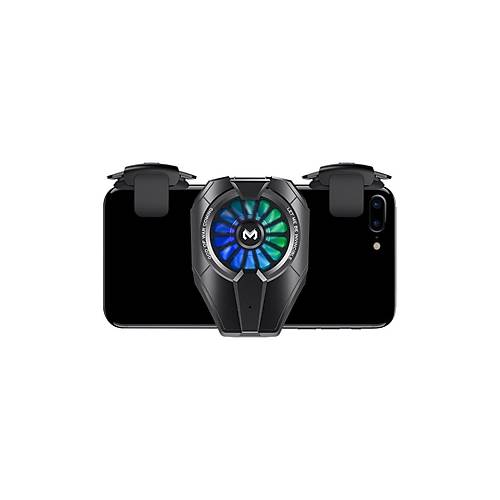 DL06 RGB Radyat�r Telefon So�utucu Fan - Siyah