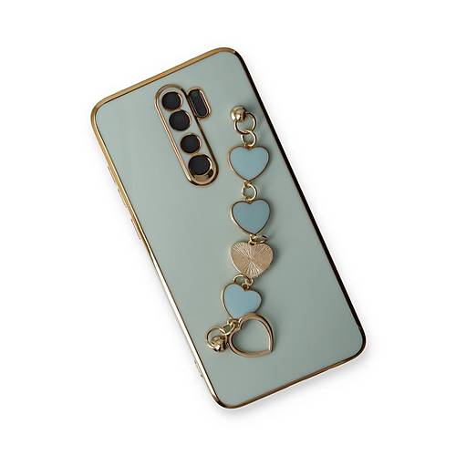 Redmi Note 8 Pro K�l�f Esila Silikon - Su Ye�ili