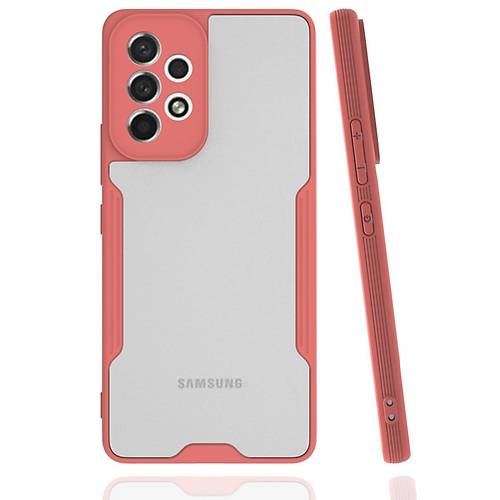 Galaxy A33 5G K�l�f Platin Silikon - Pembe