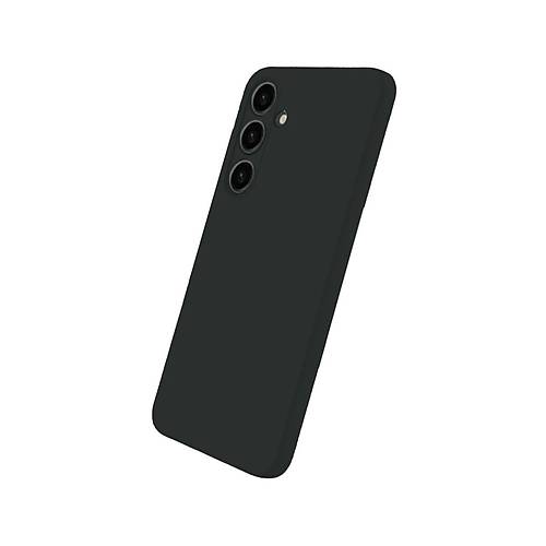 Galaxy S25 Plus K�l�f Nano i�i Kadife Silikon - Siyah