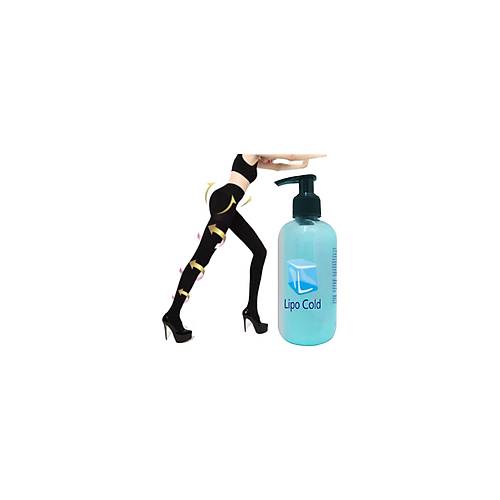 Lipo Cold Sel�lite Fazla Ya�lara 250 ml + (L-XL) Mikro Kaps�ll� �ekillendirici Tayt
