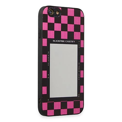iPhone 6 K�l�f Mirror Desenli Kapak - Mirror - 8