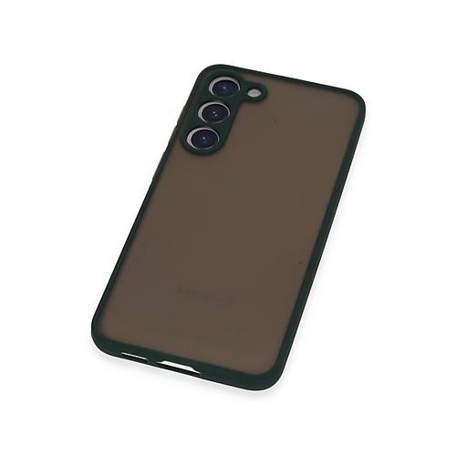 Galaxy S23 Plus K�l�f Montreal Silikon Kapak - Ye�il