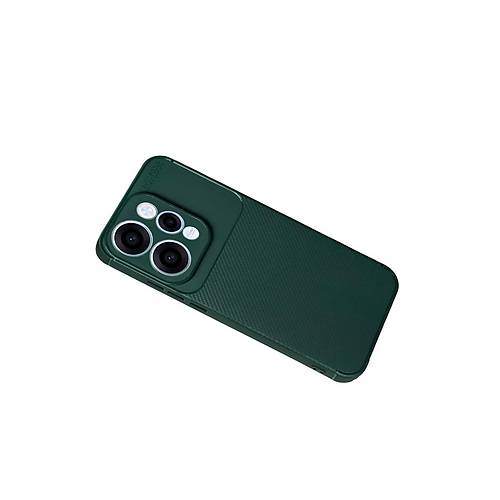 Reno 15 Auto Focus Karbon Kapak - Koyu Ye�il
