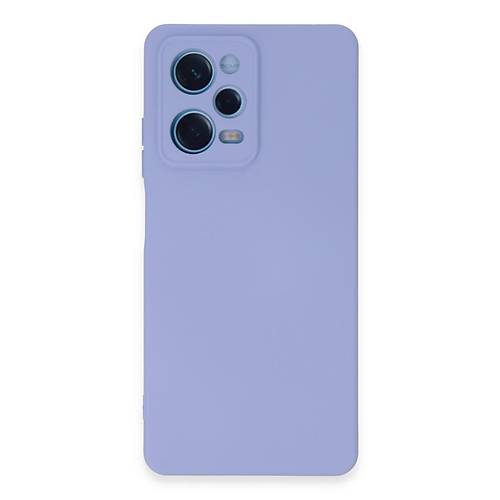 Redmi Note 12 Pro 5G K�l�f Nano i�i Kadife Silikon - Lila