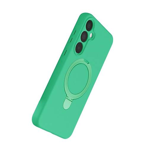 Galaxy A25 5G Regal Magsafe Standl� Kapak - Ye�il