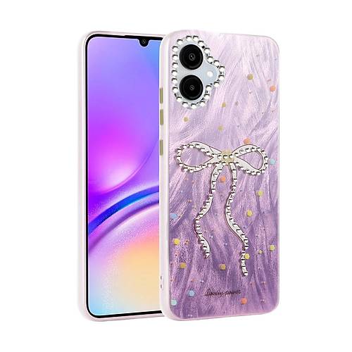Galaxy A06 K�l�f Blade Aynal� Desenli Kapak - Desen 1
