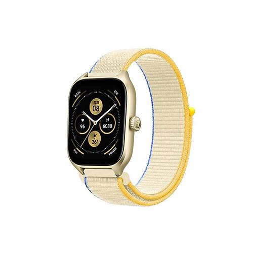 Watch 22mm Has�rl� C�rtc�rtl� Kordon - Beyaz