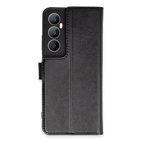 Realme C65 K�l�f Trend S Plus Kapakl� K�l�f - Siyah