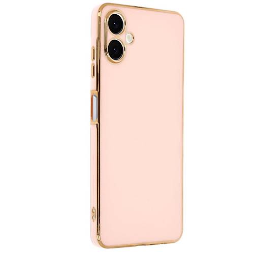 Galaxy A06 K�l�f Volet Silikon - Pembe