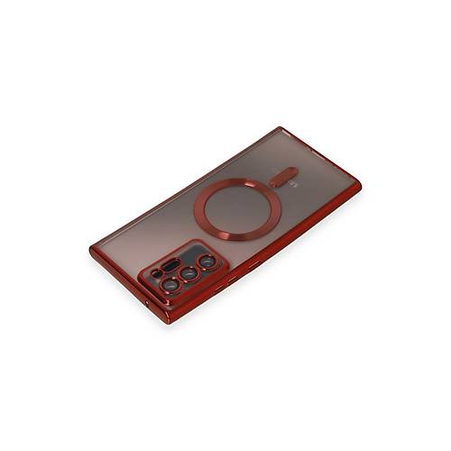 Galaxy Note 20 Ultra K�l�f Kross Magneticsafe Kapak - K�rm�z�