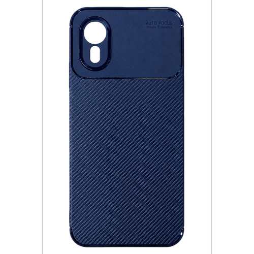 Galaxy XCover 7 K�l�f Auto Focus Karbon Kapak - Lacivert