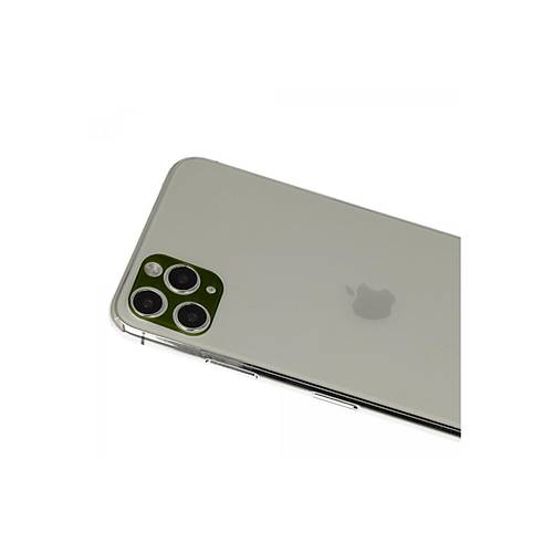 iPhone 11 Pro Max Rainbow Kamera Lens Koruma Cam - Ye�il