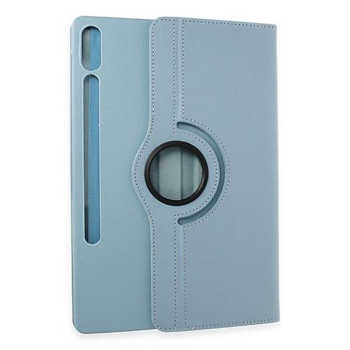 Galaxy X610 Tab S9 FE Plus 12.4 K�l�f 360 Tablet Deri K�l�f - Turkuaz