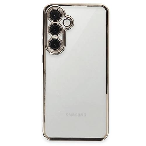 Galaxy S24 FE K�l�f Razer Lensli Silikon - Titanyum Gri