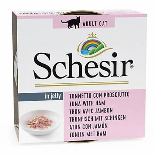 Ton Bal�kl� ve Jambonlu Jelly Yeti�kin Kedi Konservesi 85 Gr