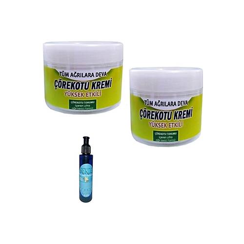 ��rek Otu Kremi 100 ml x 2 Adet / Rekza �ilekli V�cut Masaj Bak�m Ya�� 125 ml