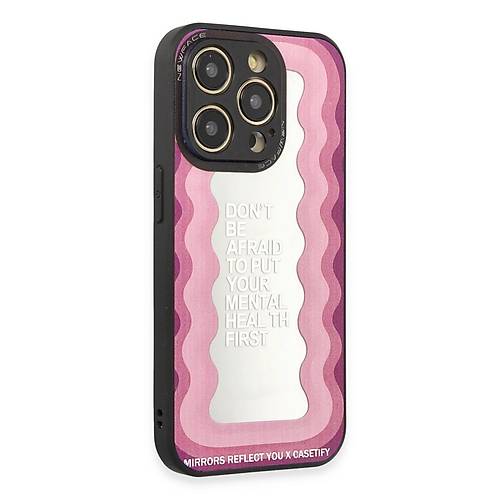 iPhone 12 Pro K�l�f Mirror Desenli Kapak - Mirror - 11