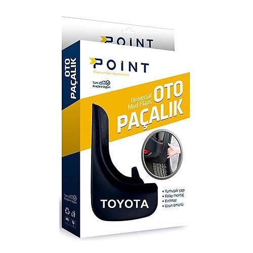 Toyota Pa�al�k Tozluk �amurluk Universal Siyah 2'li