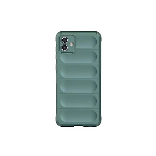 Galaxy A06 K�l�f Optimum Silikon - Koyu Ye�il