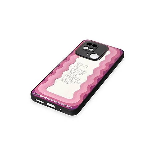 Redmi 10C K�l�f Mirror Desenli Kapak - Mirror - 11