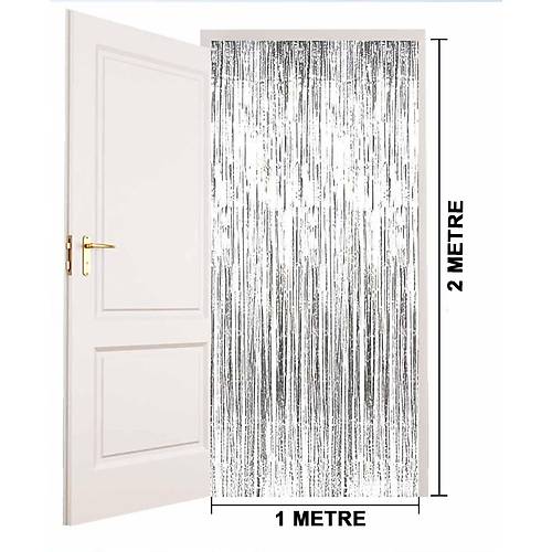 G�m�� Renk Ekstra Metalize Parlak Sa�akl� Arka Fon Perde �thal A Kalite 1x2 Metre