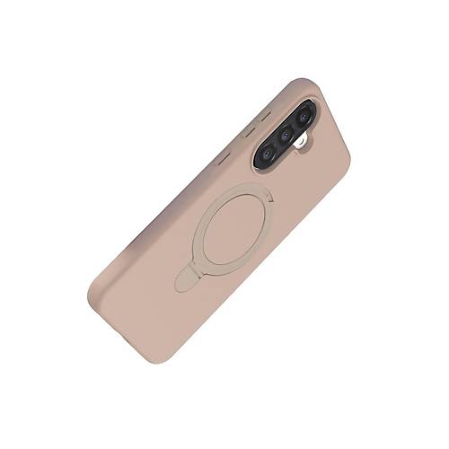 Galaxy A17 5G Regal Magsafe Standl� Kapak - ��l Titanyum