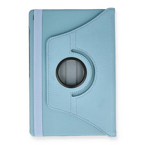 Galaxy T720 Tab S5e 10.5 K�l�f 360 Tablet Deri K�l�f - Turkuaz