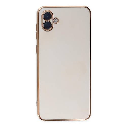 Galaxy A04 K�l�f Volet Silikon - Beyaz