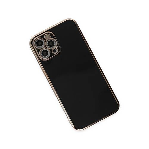 iPhone 12 Pro K�l�f Volet Silikon - Siyah