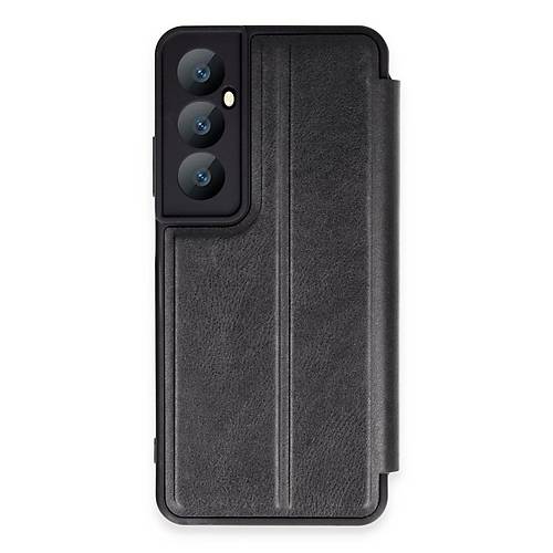 Realme C65 K�l�f Flip Cover - Siyah