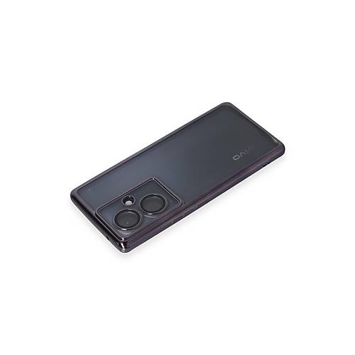 V29 Lite K�l�f Razer Lensli Silikon - Mor