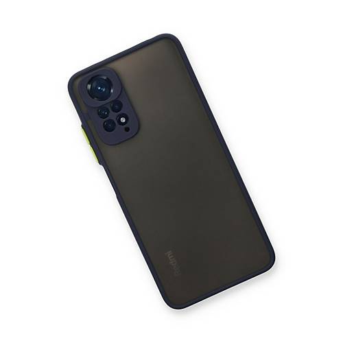Redmi Note 11 K�l�f Montreal Silikon Kapak - Lacivert