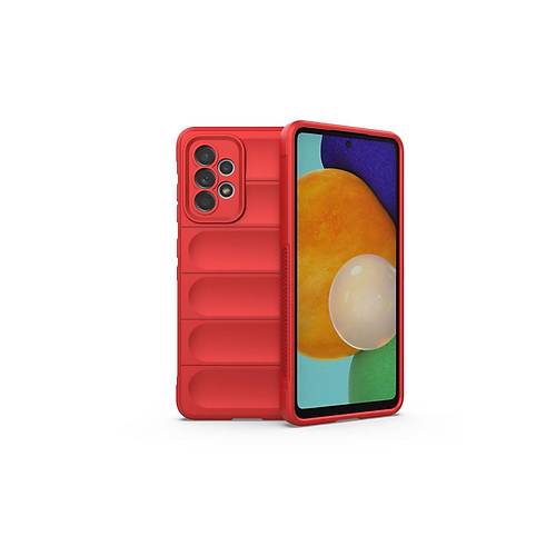 Galaxy A52 K�l�f Optimum Silikon - K�rm�z�