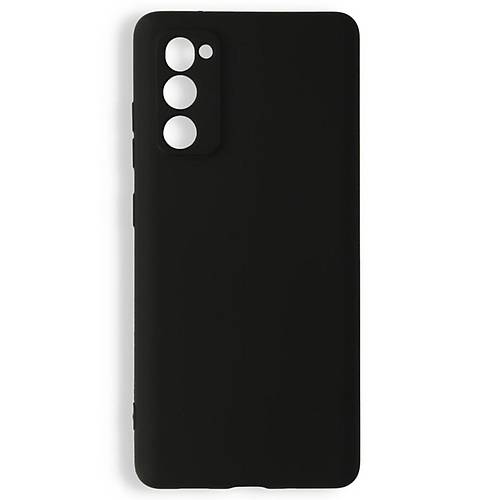 Galaxy S20 FE K�l�f Nano i�i Kadife Silikon - Siyah